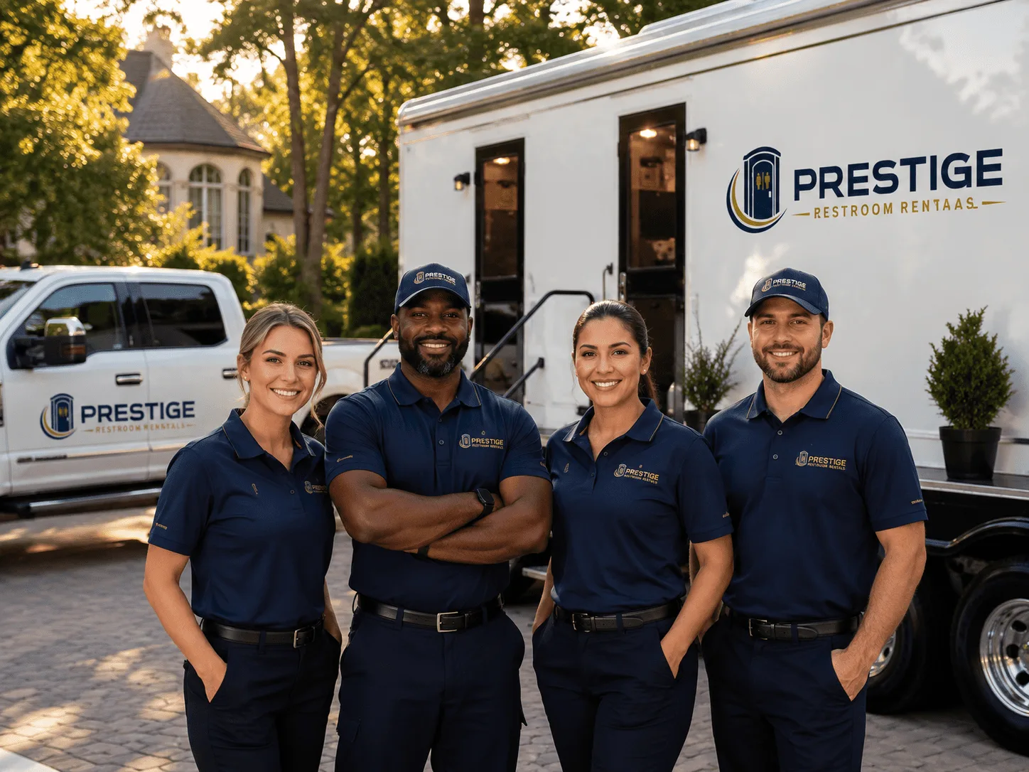 Trusted Luxury Portable Restrooms company in Camp Dennison, OH